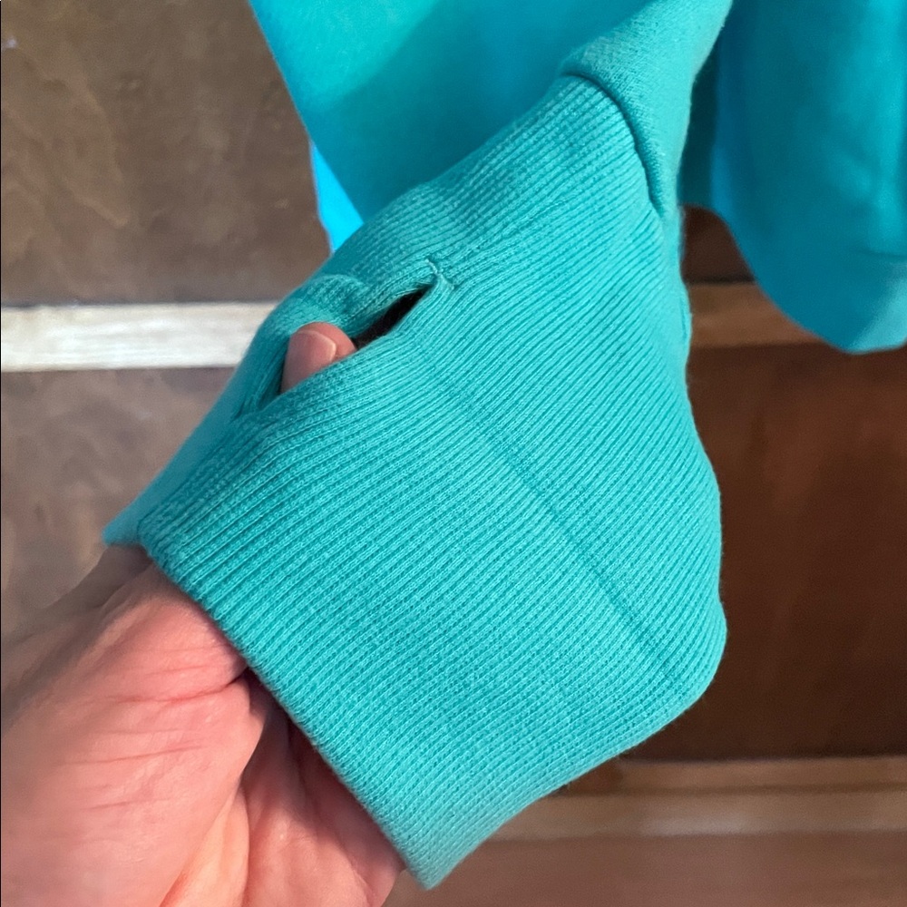 Tuff Athletics Green Zip-Up Hoodie - Picture 4 of 7